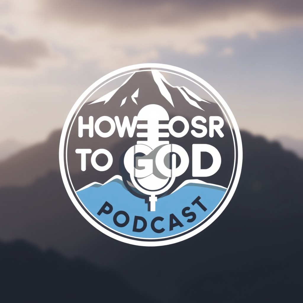 Please create a logo that's genuine and brings attention to my podcast. My podcast will speak about how to get closer to God, but this needs to be something friendly and approachable, cool for millenials or gen z