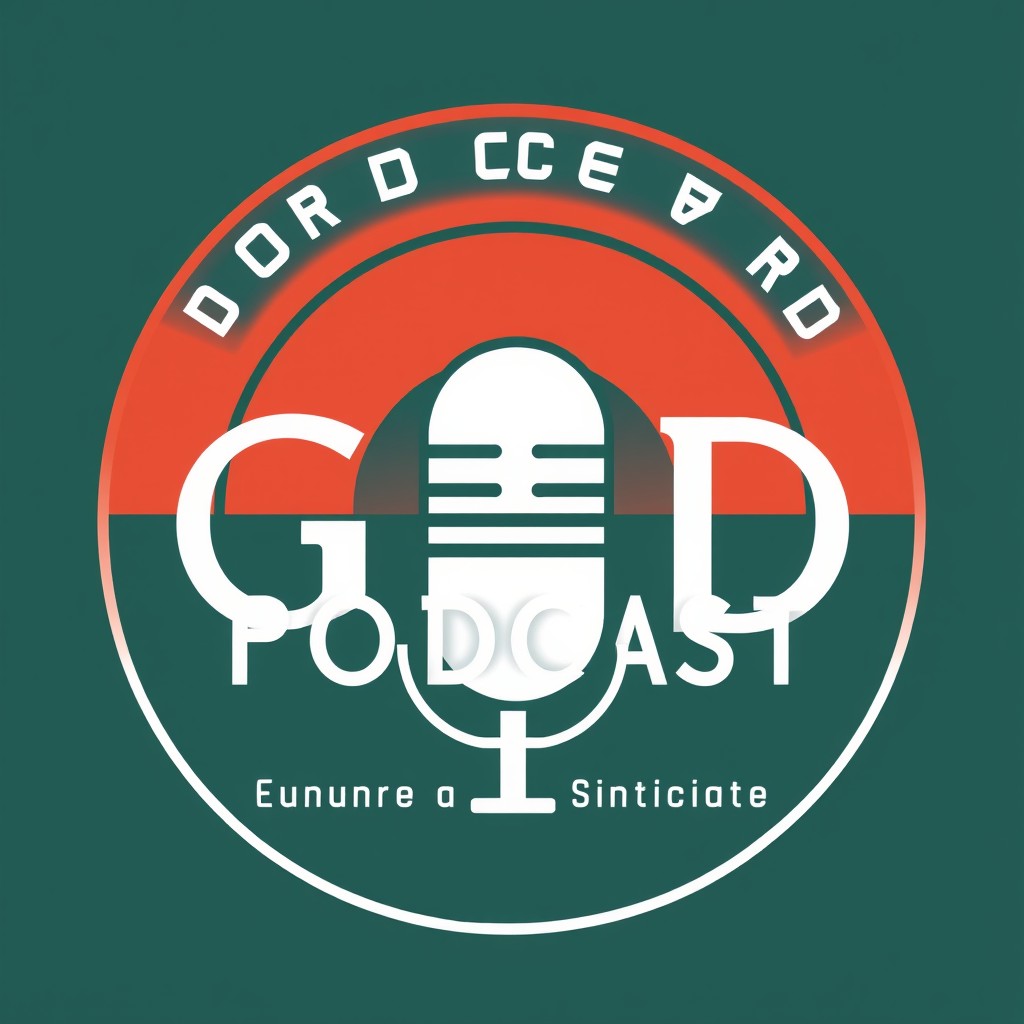 Please create a logo that's genuine and brings attention to my podcast. My podcast will speak about how to get closer to God, but this needs to be something friendly and approachable, cool for millenials or gen z