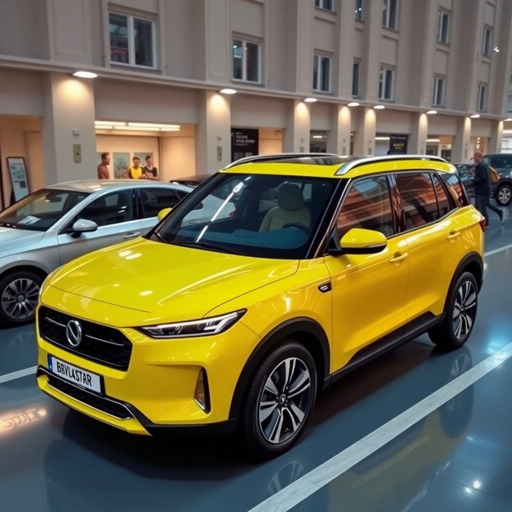 Нарисуй коллаж из 5 самых экономичных авто с расходом до 5 л/100 км