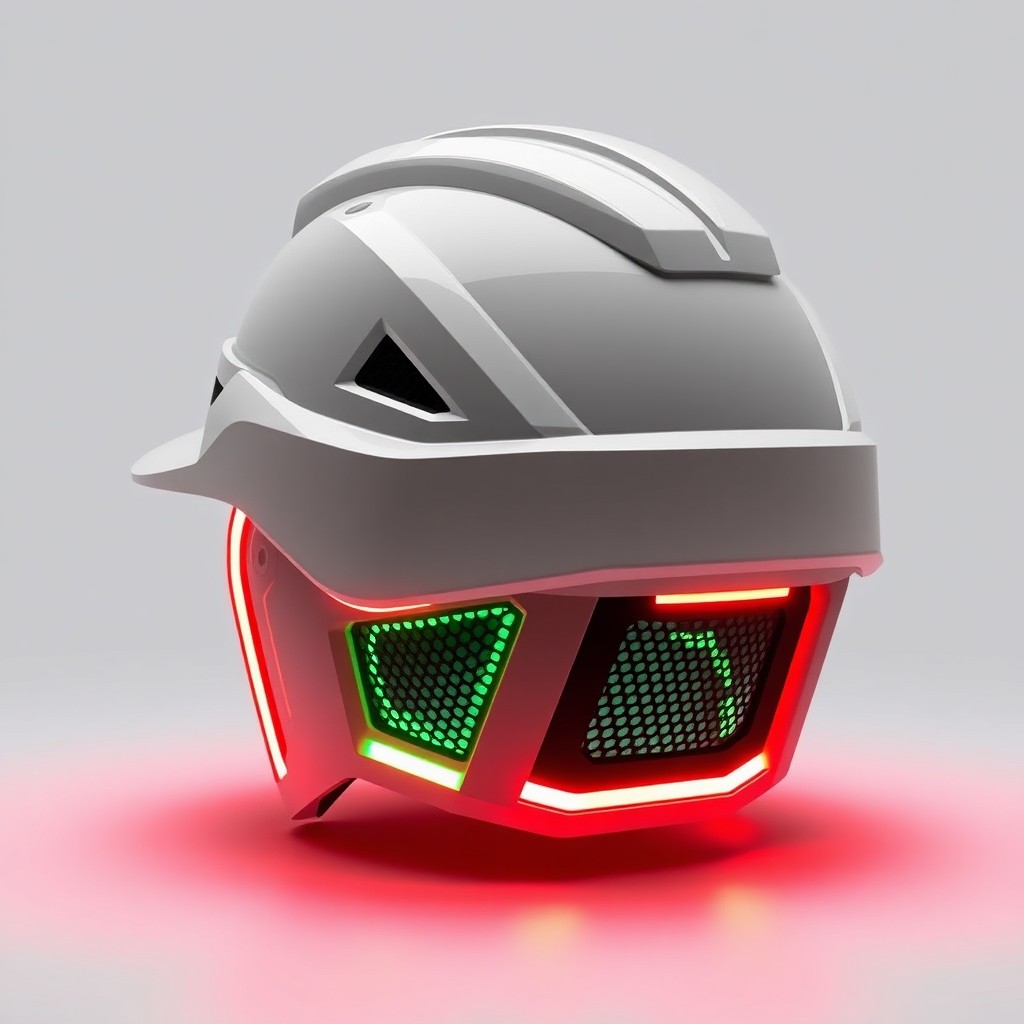 Industrial Hard Hat Design Concept
Overview
The industrial hard hat combines advanced technology with safety and style. It features aerodynamic lines, angular shapes, and customizable neon lighting, making it not only functional but also visually striking.
Design
1. Aesthetic Structure
Aerodynamic Lines & Angular Shapes:
The hard hat is designed with sharp, geometric contours that enhance the aggressive and modern look.
The helmet tapers at the sides for improved aerodynamics, reducing wind resistance during use.
2. Materials
Lightweight and Durable:
Constructed using high-performance plastic or composite materials.
Enables maximum protection without compromising comfort or adding unnecessary weight.
3. LED Lighting Integration
Dynamic LED Strips:
Strategically placed on edges, around ventilation holes, and at the rear.
The glow is customizable and can be adjusted based on preferences or work environment.
Color Options:
Red: Indicates hazardous areas or alerts.
Green: Represents normal operating conditions.
Additional colors can be programmed for personal identification or teamwork alignment.
4. Ventilation System
Functional & Aesthetically Pleasing:
The ventilation system involves mesh or lattice designs, allowing airflow while showcasing illumination.
This enhances not only comfort but the futuristic appeal with lights illuminating through the lattice structure.
5. Interactive Elements
Built-in Display/Projector:
Displays essential information, such as battery levels, security status, and environmental alerts.
Touch Control Buttons:
Located on the side for easy access; enabling users to control lighting, adjust the display settings, or activate functions without removing the helmet.
Additional Specifications
Comfort Fit:
An adjustable inner harness that allows for a secure and comfortable fit is essential.
Battery Life:
Equipped with a rechargeable battery providing several hours of illumination and display function.
Rechargeable via USB-C:
Facilitating easy charging options, enhancing practicality on job sites.
Conclusion
This innovative hard hat integrates advanced technology and safety features while maintaining a stylish and modern design. It meets the needs of industry professionals by combining practicality with cutting-edge aesthetics. The coexistence of safety, comfort, and vibrant lighting can transform the user experience in industrial environments.