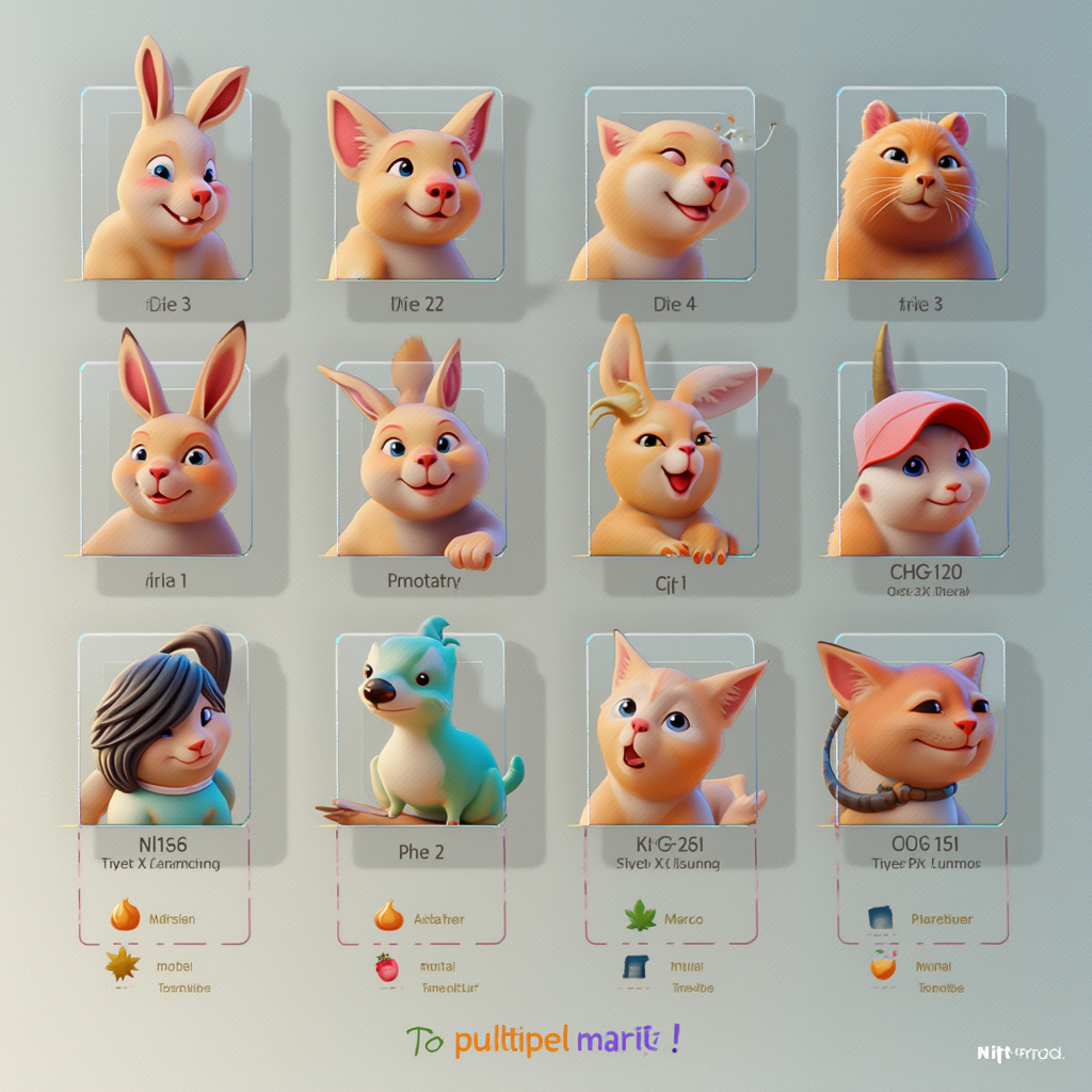 🎨 TITS NFT Chart — Prompt для генерации визуала
Создай юмористическую коллекцию NFT в виде 3D-значков, каждый из которых представляет разный тип груди в стилистике фирменного токена $TITS.
🔘 Основные требования:
Базовая форма каждого значка — как у логотипа $TITS (первая картинка):
Две "полусферы" с сосками,
Улыбающееся лицо,
Эмоциональные выражения.
Графический стиль:
Как у 3D-значков с эмоциями (вторая, третья, четвёртая картинки).
Пластиковый мягкий стиль.
Объём, пастельные цвета, неоновые детали, чип сверху, блестяшки, эмоциональные мордочки.
Тематика:
Каждая NFT-фигура представляет определённую форму груди (вдохновляйся чёрно-белыми таблицами ниже).
Названия форм: Чайнички, Арбузы, Блины, Груша, Грейпфруты, Персики, Сумочки, Бутылочки, XXL, Клюковки, Лисий носик и т.д.
Каждая форма — это отдельная 3D-эмоция с уникальной мимикой, "характером" и визуальными фишками.
📦 Примеры стилизации:
"Чайнички" — торчащие вперёд, пар сверху как у чайника, весёлые.
"Арбузы" — большие и сочные, с широкой улыбкой.
"Блины" — плоские, ироничные или грустные.
"Груша" — одна грудь больше другой, слегка наклонены.
"Клюковки" — маленькие и задорные.
"Сумочки" — провисающие, с элементом ручки или молнии.
🧠 Детали дизайна:
Материалы: мягкий пластик, силиконоподобная текстура.
Цвет тела: розовый, персиковый.
Соски: красно-оранжевые.
Украшения: жёлтые звёзды, чип сверху (как у контроллера), неоновые дорожки, блёстки.
Фон: пастельный или чёрный с глянцем, чтобы можно было собрать в одну таблицу.
Заголовок постера:
"TITS TYPES — Official NFT Chart by $TITS"
🖼 Формат:
10–12 фигур в одной таблице или сетке. -