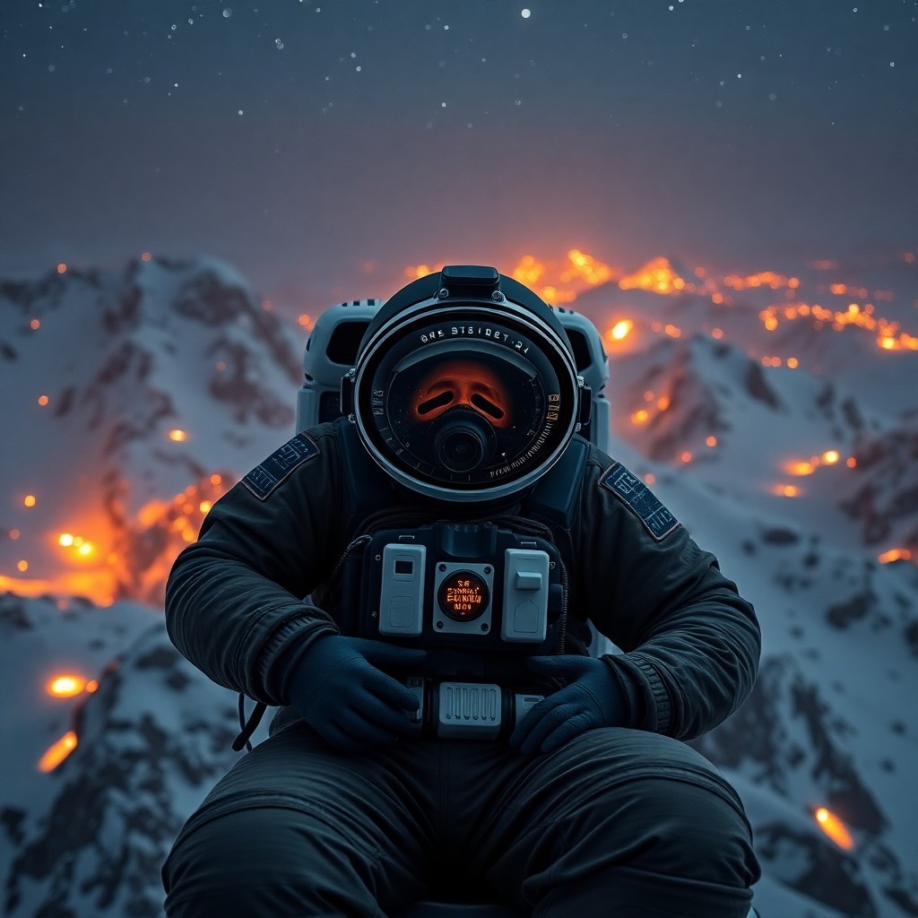 Кот космонавт в космосе