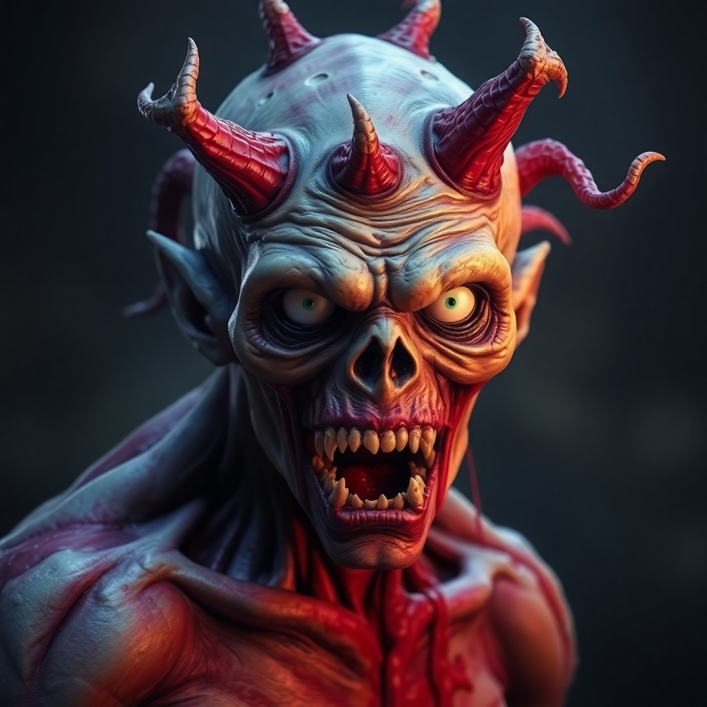 the concept of a mutant zombie
