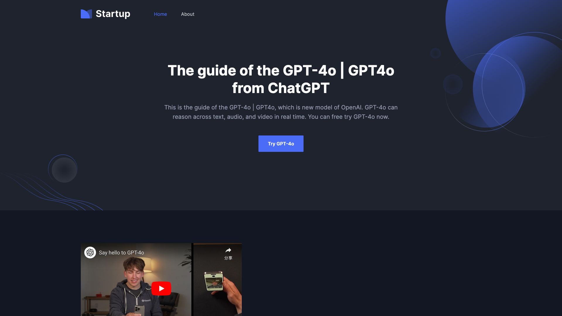 The Guide of GPT4o