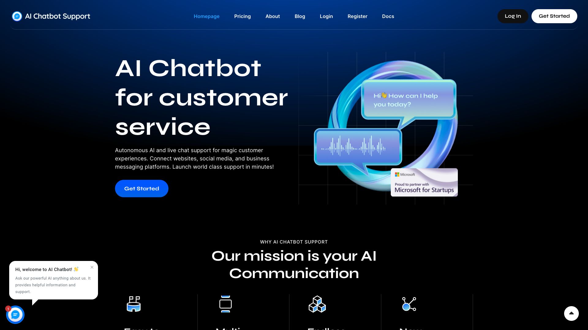 AI Chatbot Support